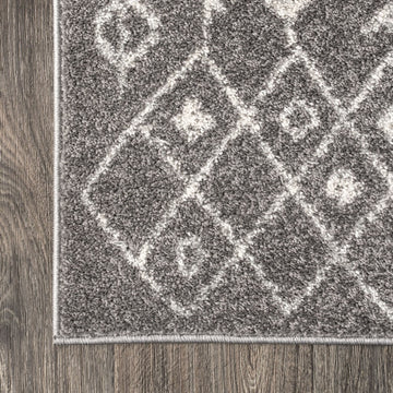 Ziri Moroccan Geometric Area Rug